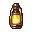 Un farol encendido